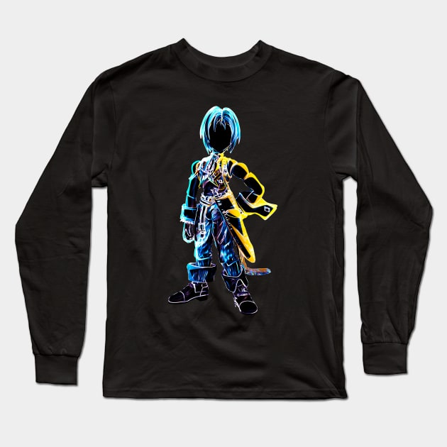 Soul of zidane tribal final fantasy Long Sleeve T-Shirt by San Creative